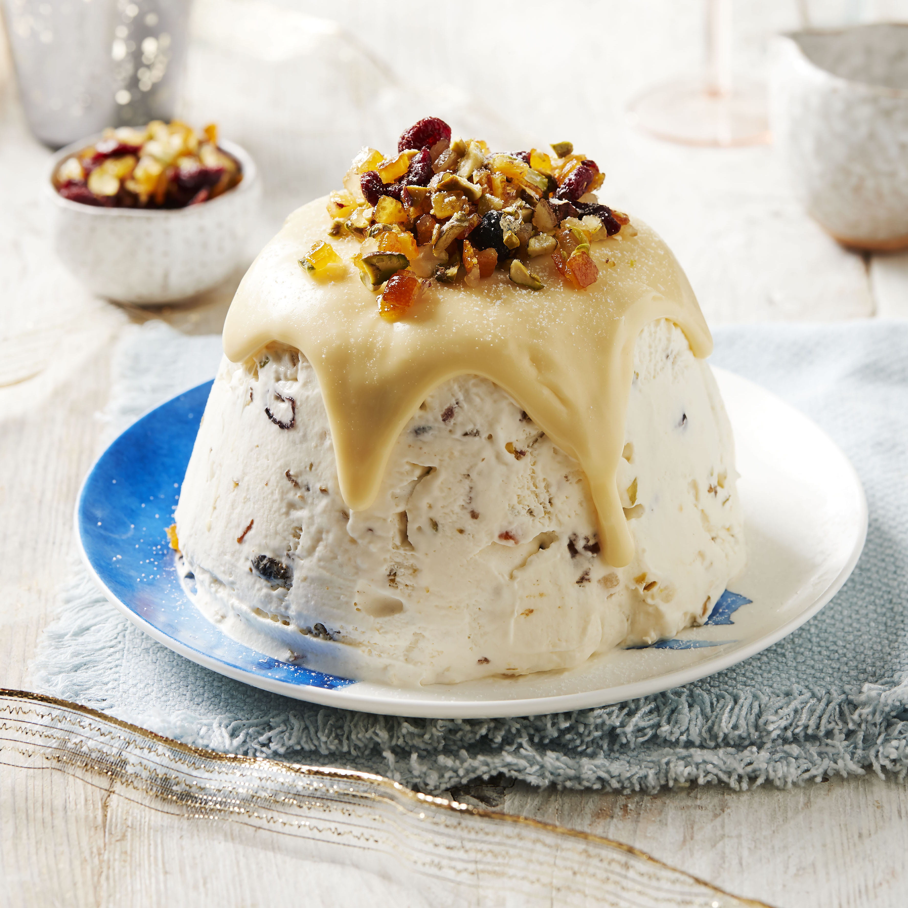 Christmas Pudding Semifreddo