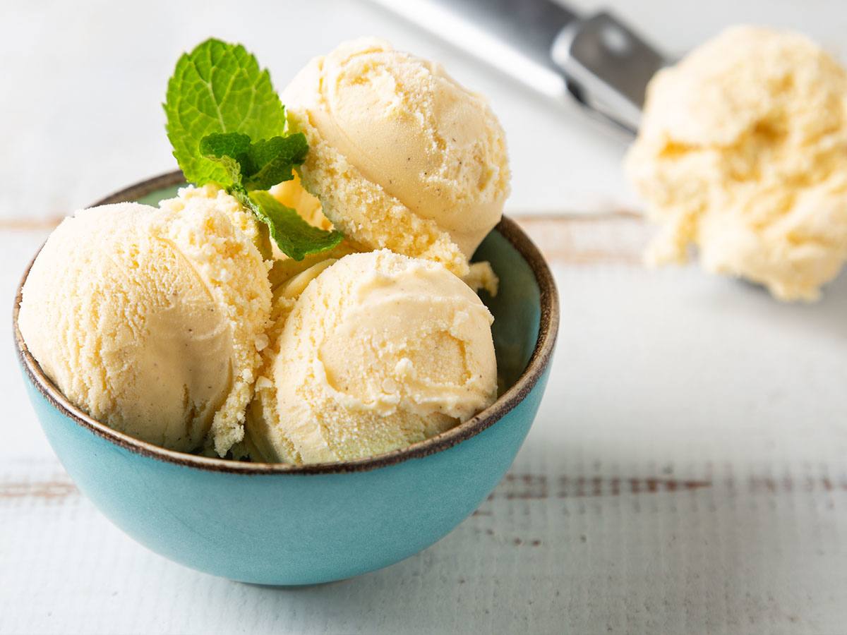 recipe image Vegan Vanilla Ice Cream